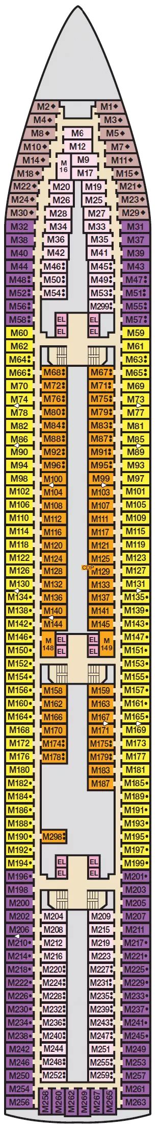 Carnival Imagination Main deck 5 plan .